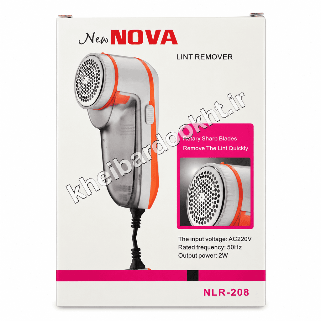 پرزگیر برقی لباس New NOVA مدل NLR-208 — تصویر ۲