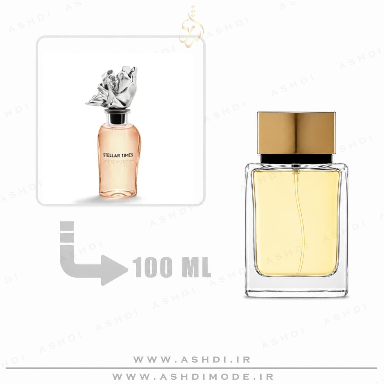 عطر ادکلن لویی ویتون استلار تایمز اکسترا پرفیوم 100 میل اشدی | Louis Vuitton Stellar Times 100ml Extra Parfum ASHDI