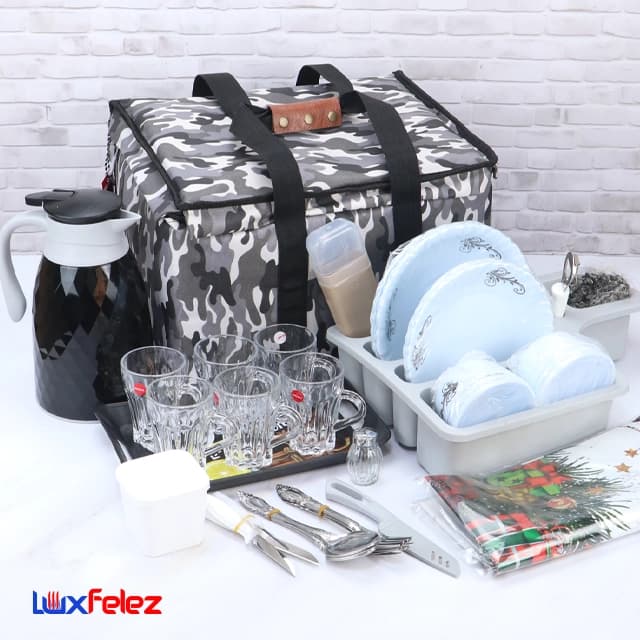 سبد پیک نیک پوناپلاستیک مدل برزنتی — تصویر ۴