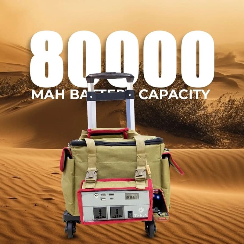 پاوراستیشن و جامپ استارتر توبیز مدل BTY-100 — تصویر ۲