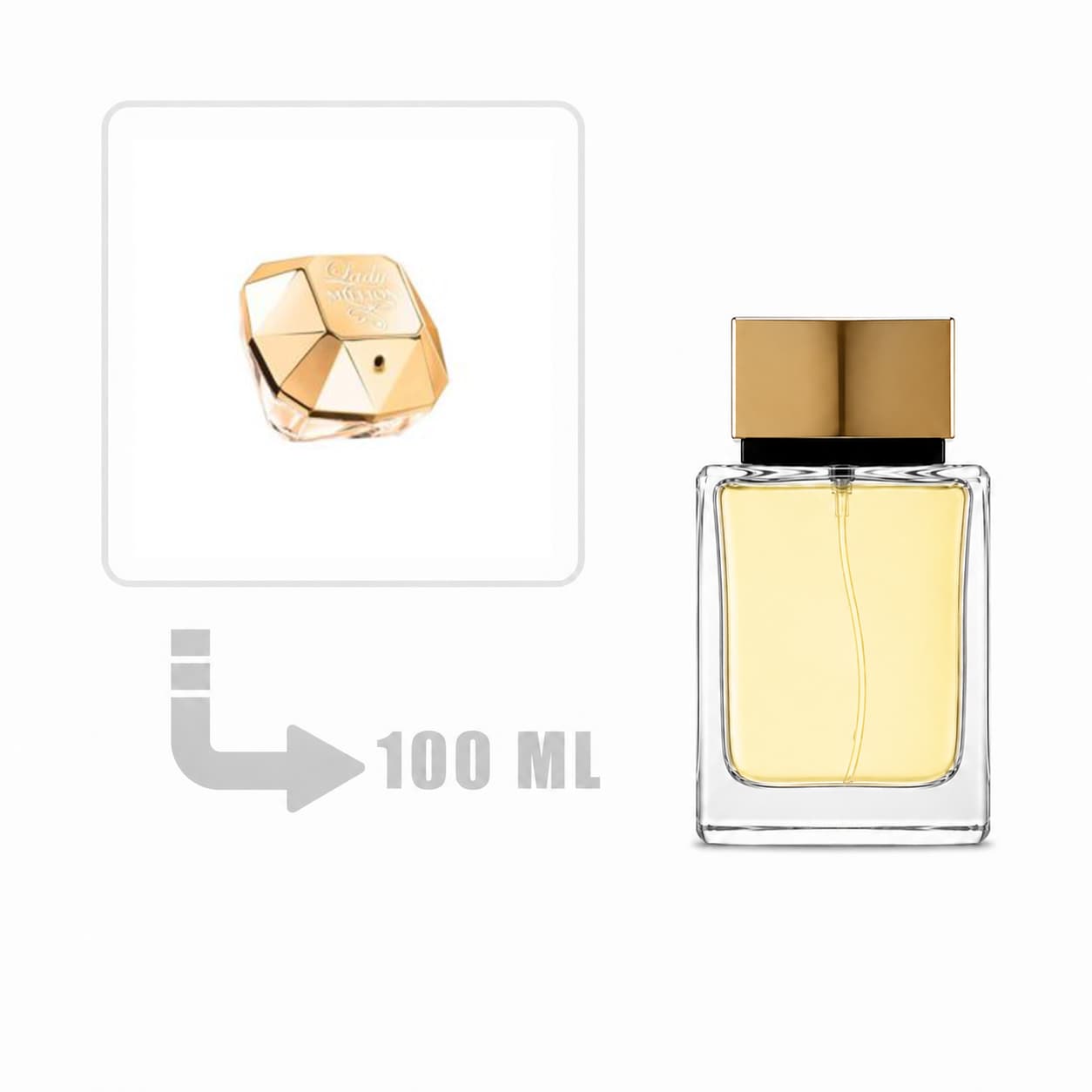 عطر ادکلن پاکو رابان لیدی میلیون زنانه 100 میل اشدی | Paco Rabanne Lady Million for Woman 100ml