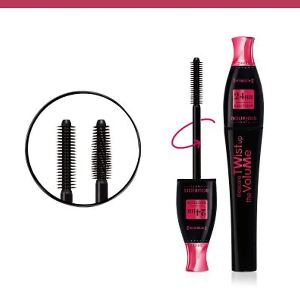 ریمل 24 ساعته توئیست آپ 2 در 1 بورژوا 8ml — تصویر ۳