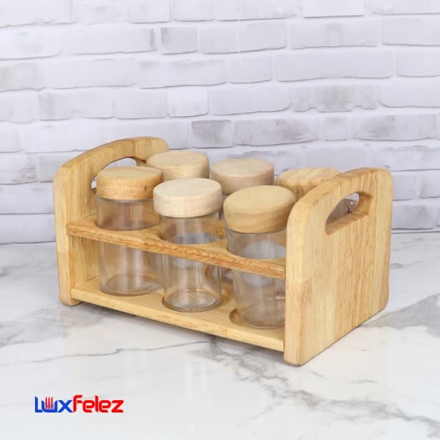 جا ادویه رابر مدل رومیزی 6 تایی