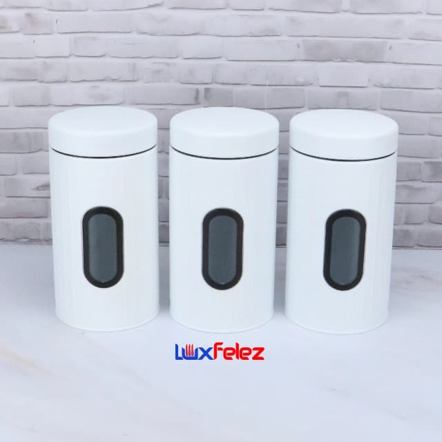 بانکه حبوبات NICE بدنه شیشه ای
