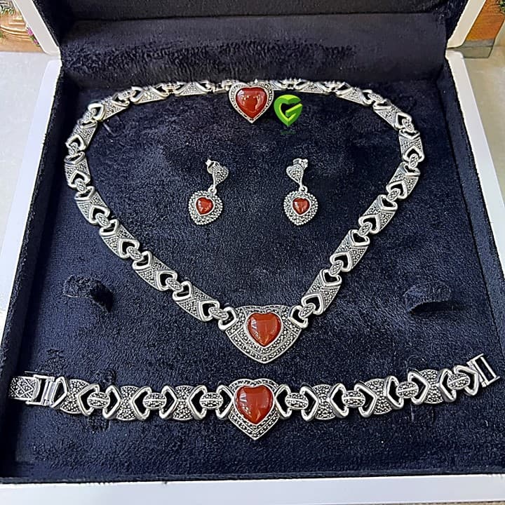 سرویس نقره قلب کد1129 — تصویر ۸
