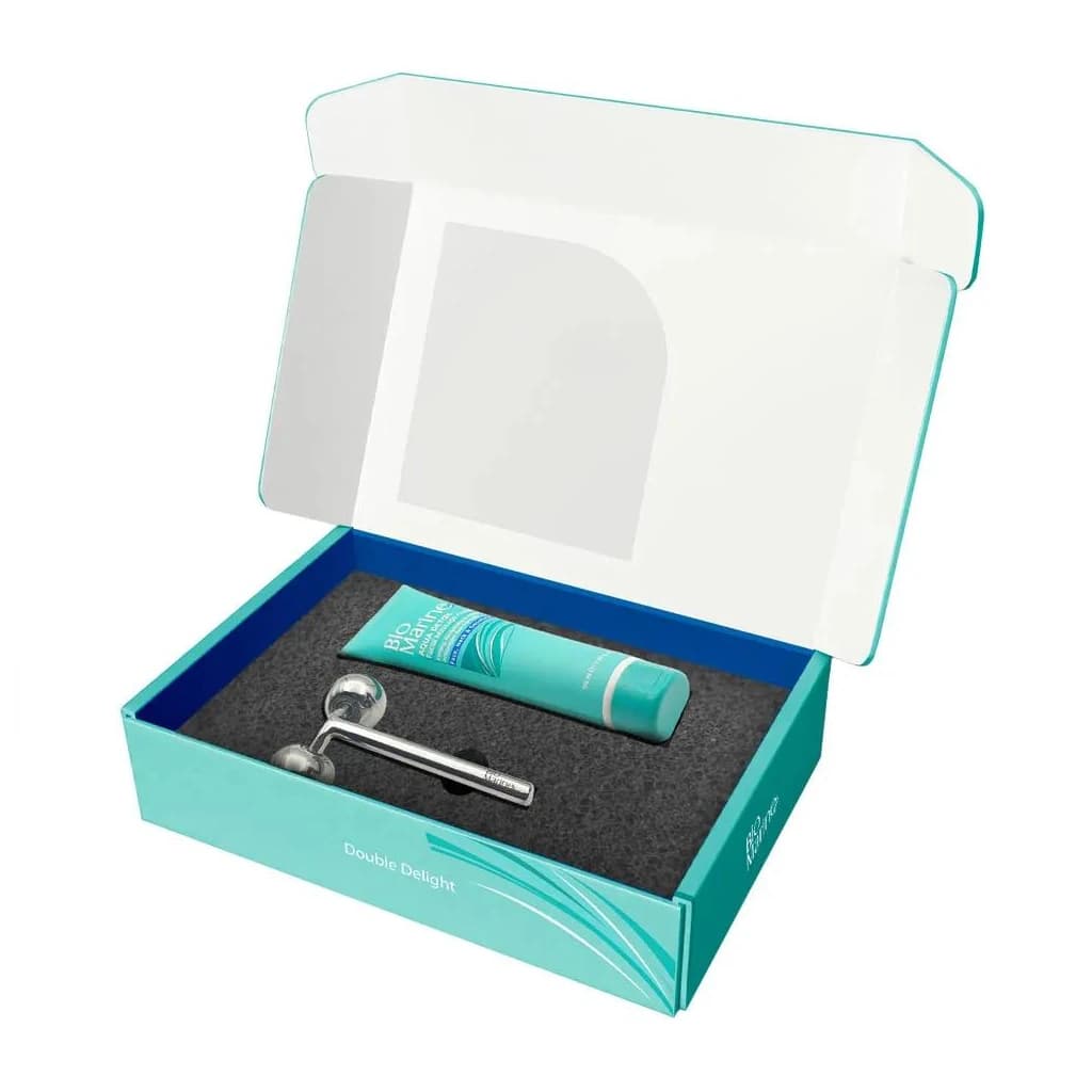 کیت کرم ماساژ صورت و گردن بایومارین Aqua Detox — تصویر ۴