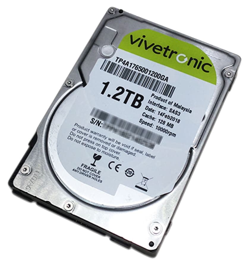 هارد سرور vivetronic 1.2tb 10k — تصویر ۳