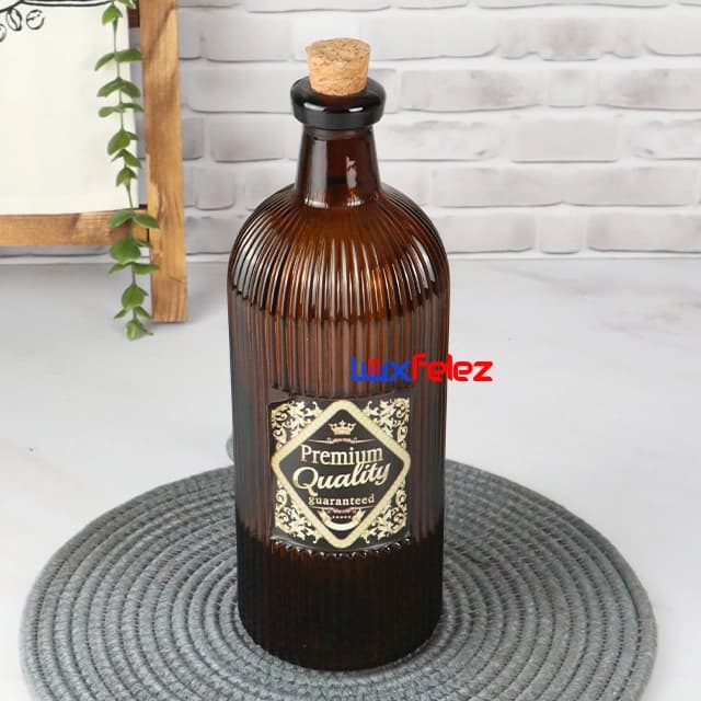 بطری دومان مدل شیاردار