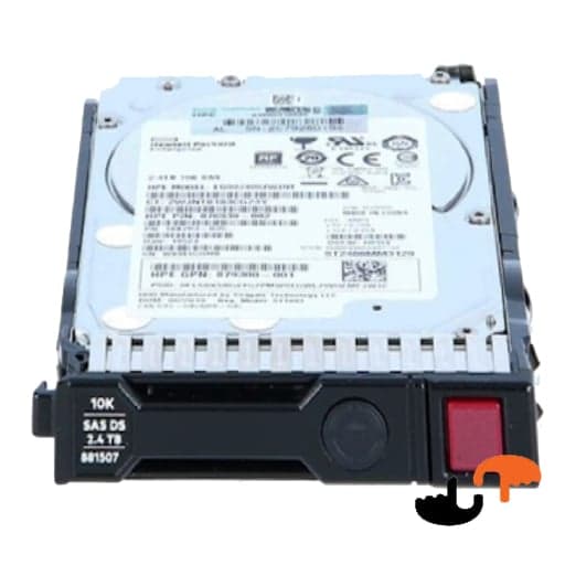 هارد سرور HP 2.4TB 12g 10k retail