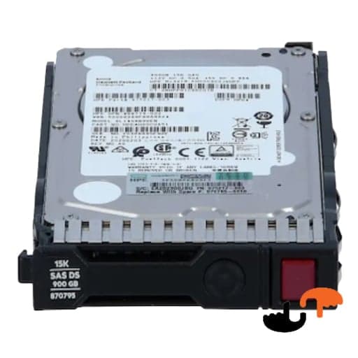 هارد سرور HP 900gb 12g 15k retail