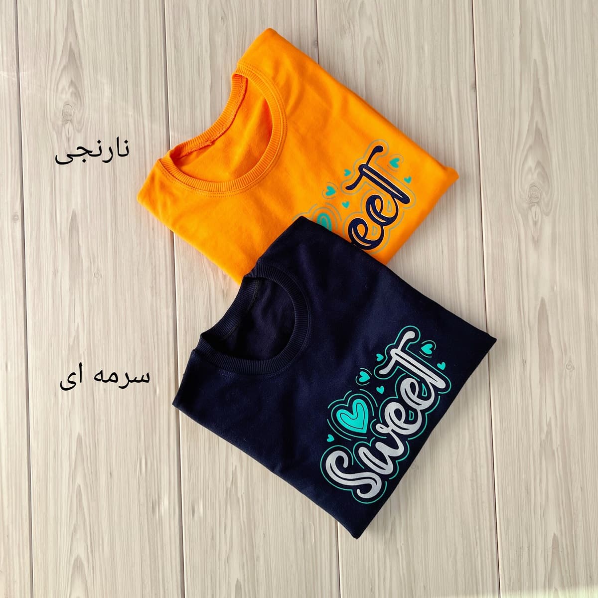 بلوز دخترانه سوییت قلبی کد 6266 — تصویر ۲