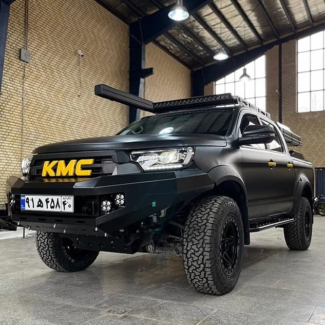 سپر جلو فولادی KMC T8 کمل آفرود — تصویر ۳