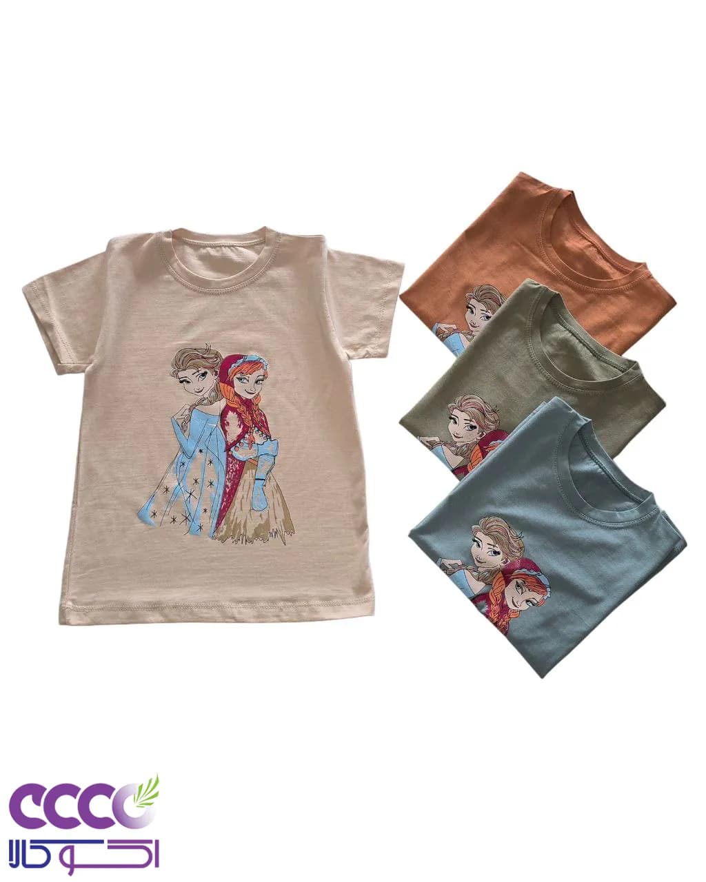 تیشرت تک دخترانه السا آنا