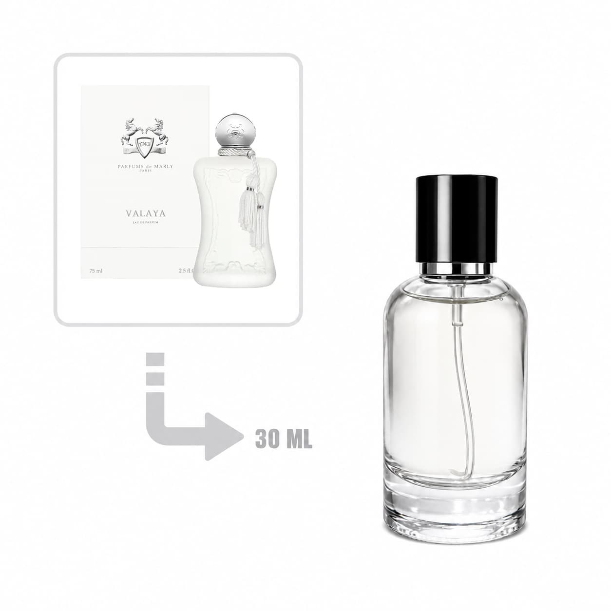 عطر ادکلن پارفوم د مارلی والایا 30 میل اشدی | Parfums de Marly Valaya ASHDI 30ml — تصویر ۴