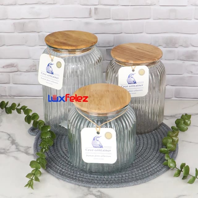 بانکه حبوبات دومان مدل شیاردار coco