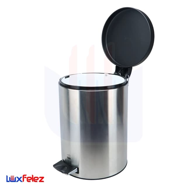 سطل پدالی بهاز کالا مدل استیل 14 لیتر — تصویر ۳