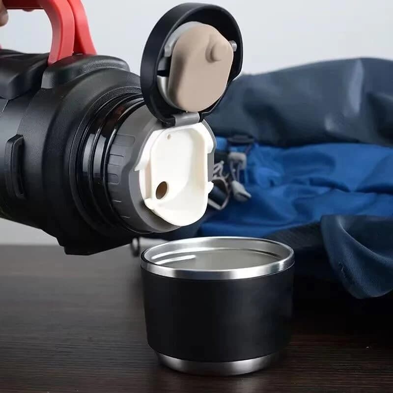 فلاسک وکیوم دوجداره شنگ یوان 1.7 و 2 لیتری — تصویر ۷