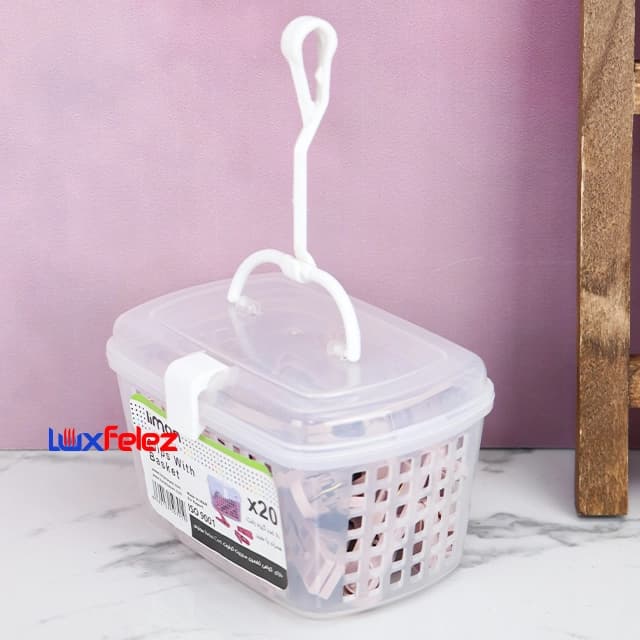 گیره لباس لیمون مدل سبد دار — تصویر ۱۱