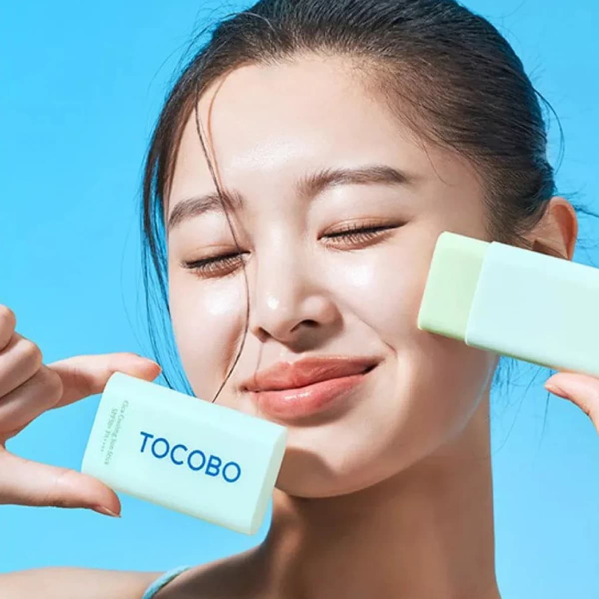 ضدآفتاب توکوبو استیکی سبز اصل SPF 50 حجم 50 میل — تصویر ۴