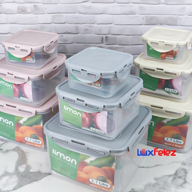 باکس میوه و سبزی لیمون مدل 6 پارچه — تصویر ۱۱