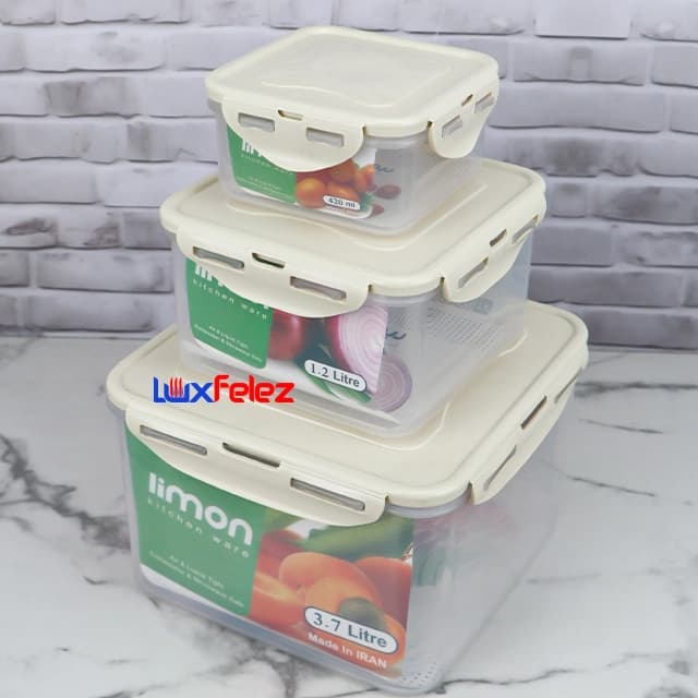 باکس میوه و سبزی لیمون مدل 6 پارچه — تصویر ۹