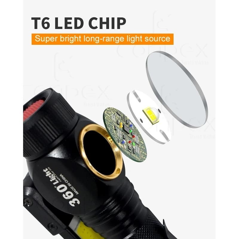 چراغ قوه کمپینگ 360 لایت مدل TW-1021 — تصویر ۶