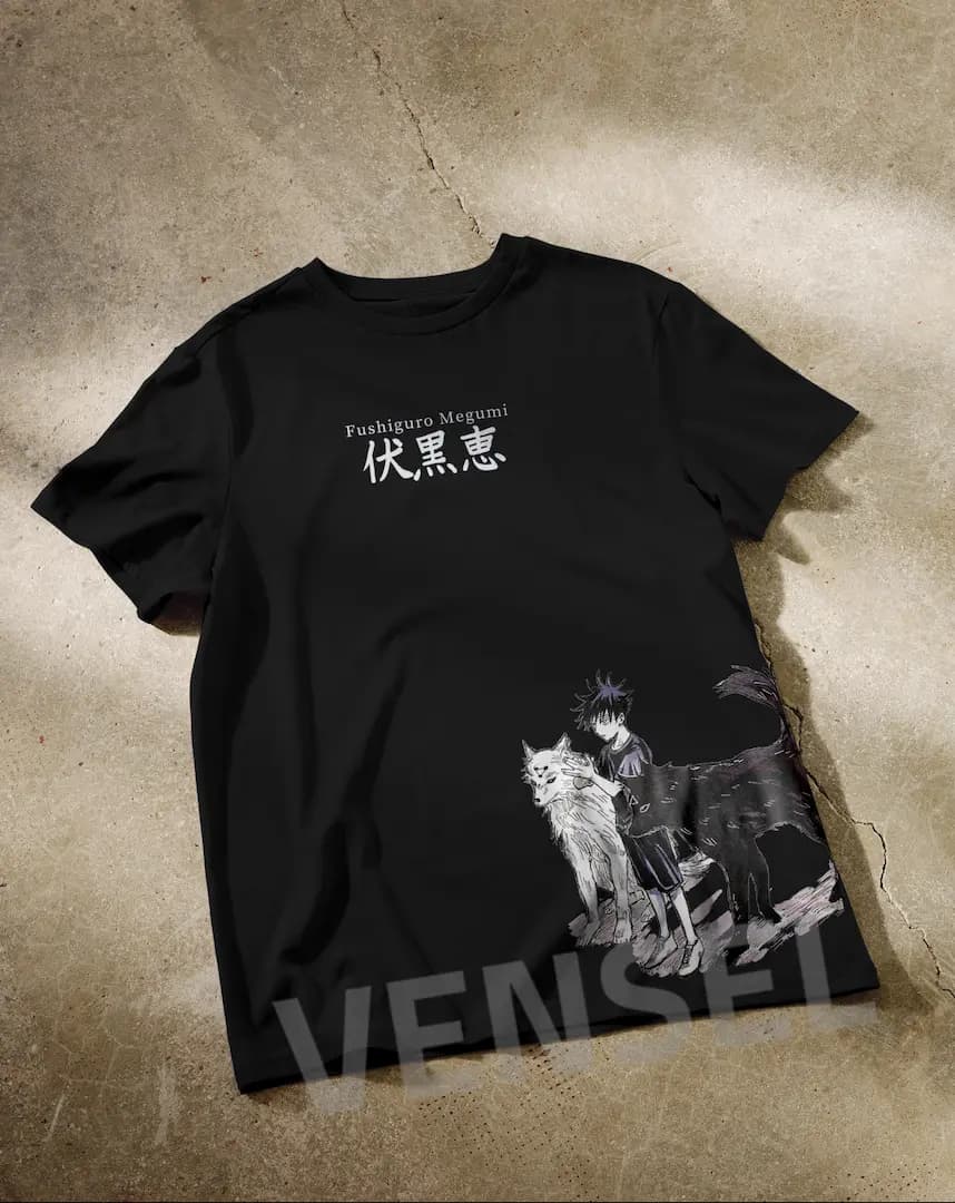 تیشرت انیمه Jujutsu Kaisen جوجوتسو کایسن طرح مگومی T-904