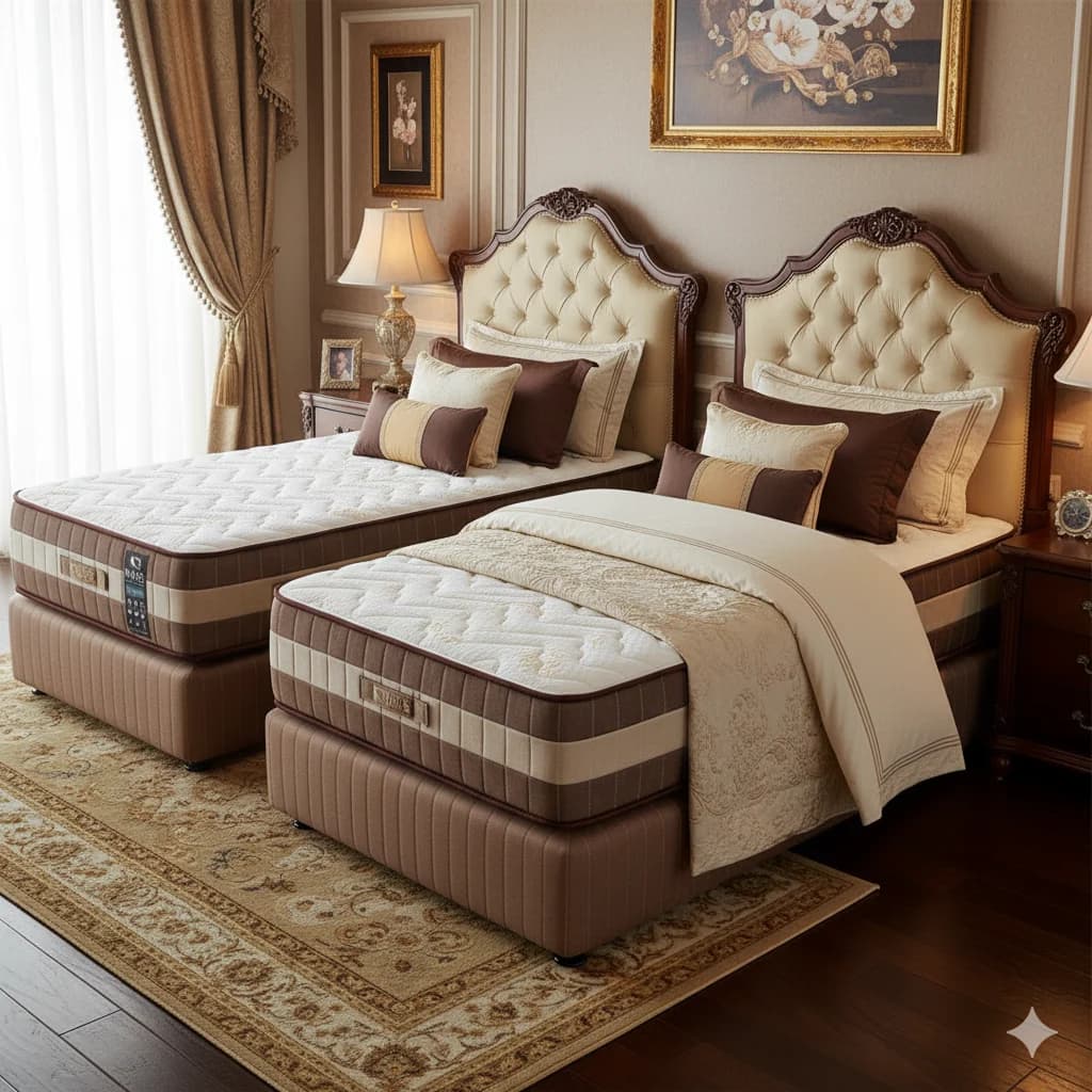 تشک اسلیپ پلاس C نفیس | یک نفره سایز 90*200 — تصویر ۲
