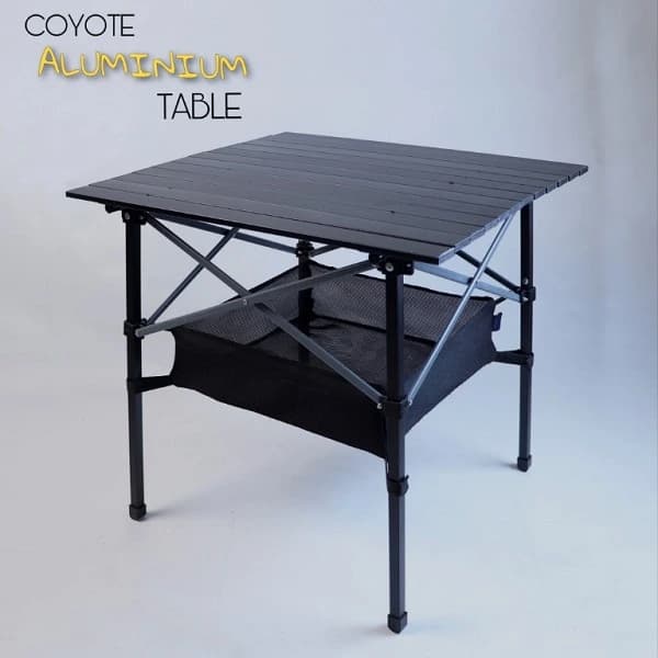 میز آلومینیومی تاشو کایوت کمپینگ سایز بزرگ — تصویر ۲