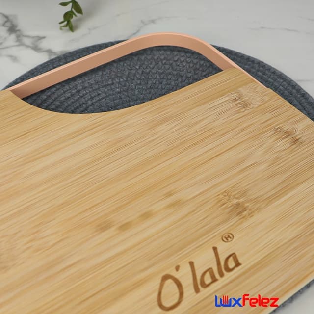 تخته گوشت olala دسته فلزی مستطیل — تصویر ۶