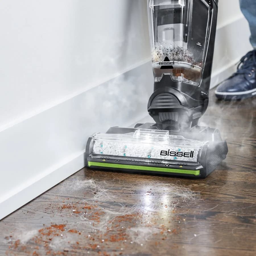 جاروبرقی زمین شوی و بخارشوی بیسل مدل BISSELL CrossWave Hydrosteam PET Select 3527n — تصویر ۲