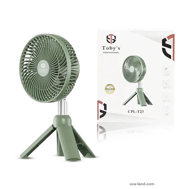 پنکه قابل شارژ توبیز مدل CPL-T23
