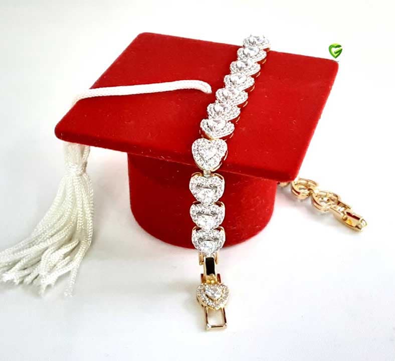 دستبندقلب ژوپینگ کد 2292 — تصویر ۶