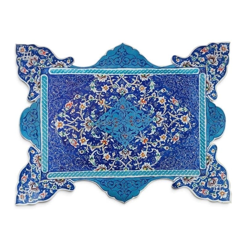 سینی میناکاری کد S10241 — تصویر ۶