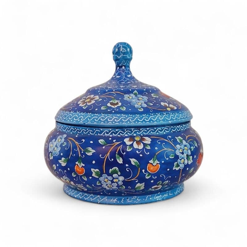 قندان میناکاری مدل درویشی کد 1SH130 — تصویر ۴