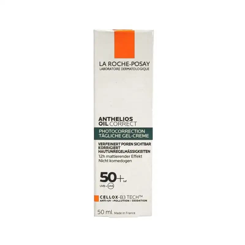 ژل کرم ضد آفتاب Oil Correct SPF50 لاروش پوزای ۵۰ میلی لیتر — تصویر ۲