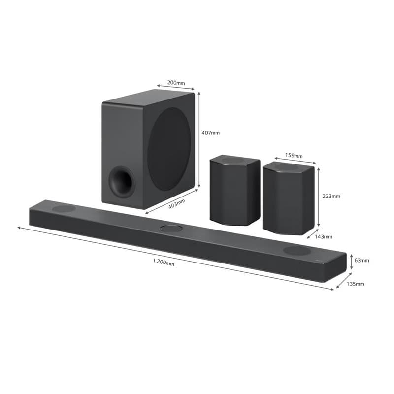 ساندبار ال جی مدل S95QR ا LG S95QR SoundBar — تصویر ۵