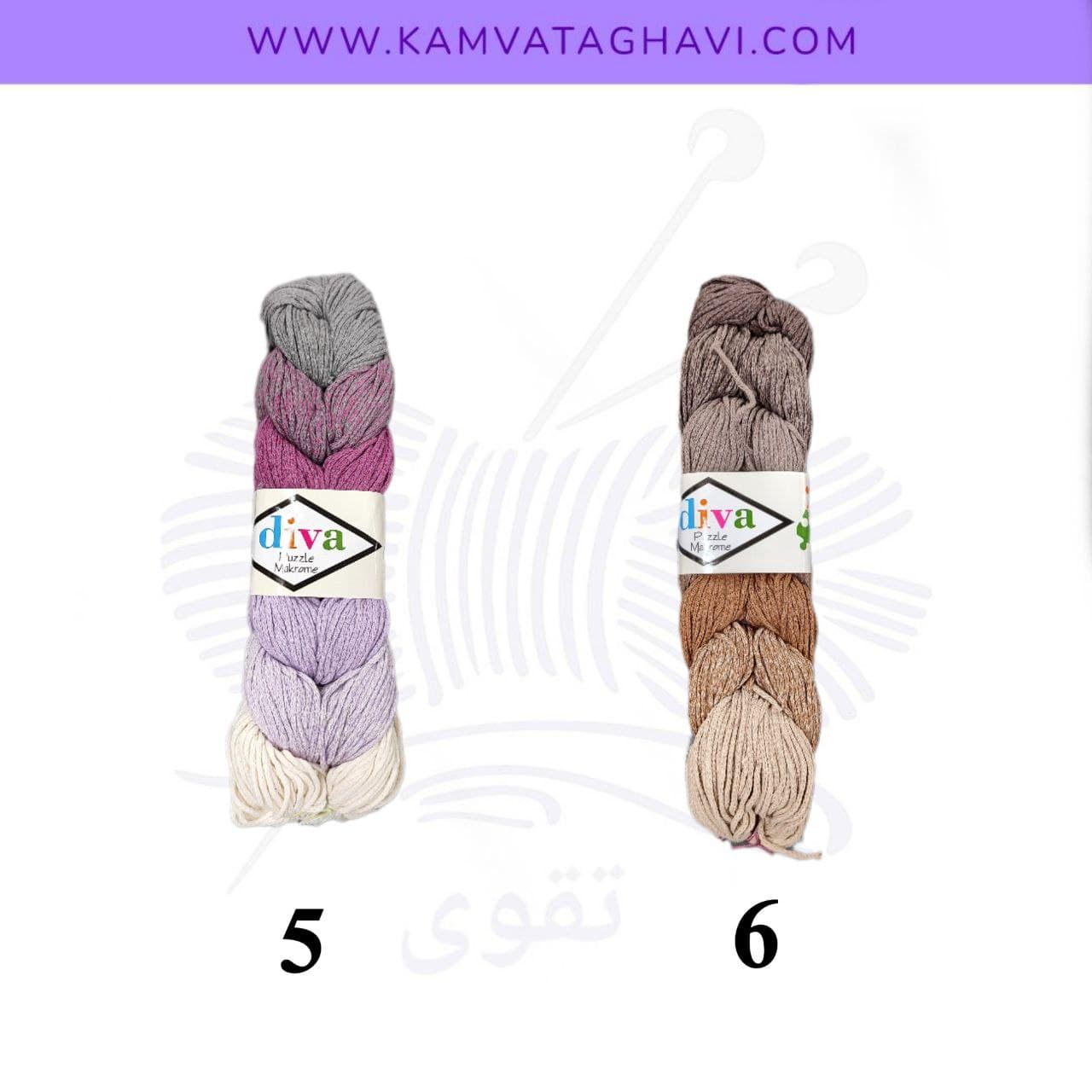 مکرومه پازل دیوا — تصویر ۴