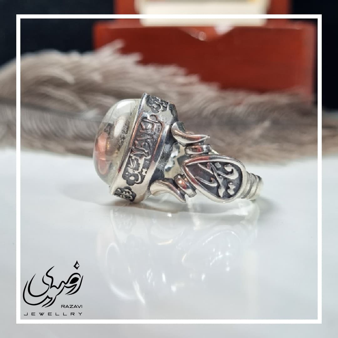 انگشتر نقره زنانه در نجف اصلی — تصویر ۵