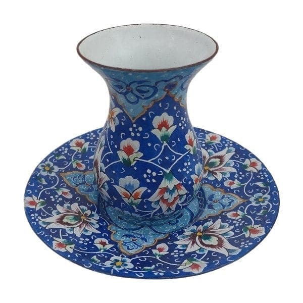 سرویس 15 پارچه چای خوری میناکاری کد S1024 — تصویر ۴