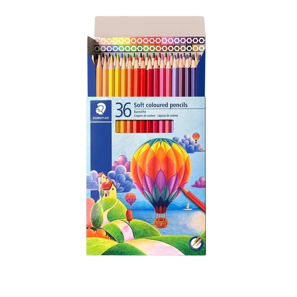 مداد رنگی استدلر 36 رنگ مدل 143CD36LJ — تصویر ۳