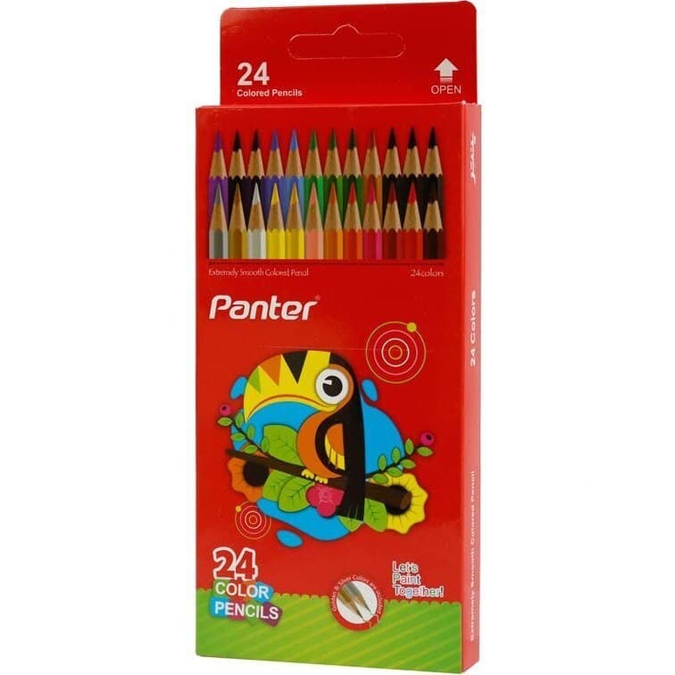 مداد رنگی پنتر ۲۴ رنگ مدل pcp 103-24 — تصویر ۵