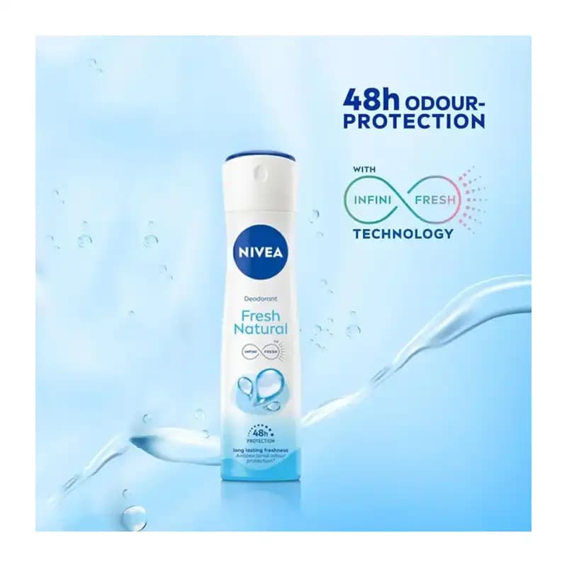 اسپری ضد تعریق زنانه Fresh Natural نیوا 150 میلی لیتر — تصویر ۴