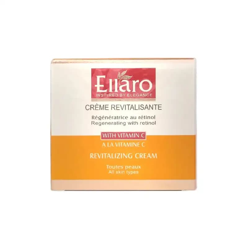 کرم احیا و روشن کننده پوست ویتامین C الارو 50 میلی لیتر — تصویر ۲