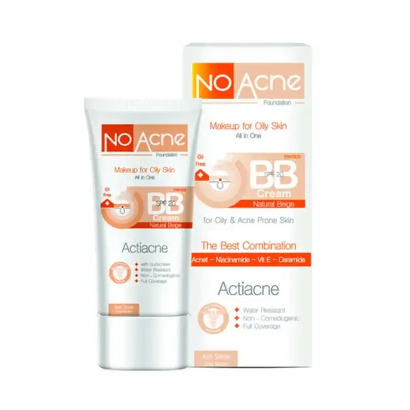 بی بی کرم پوست های چرب و جوشدار SPF20 نو آکنه 40 میلی لیتر — تصویر ۲