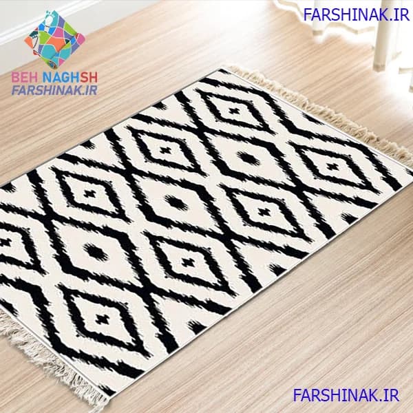 فرشینه پادری کد P107 سری جدید - فرشینه به نقش