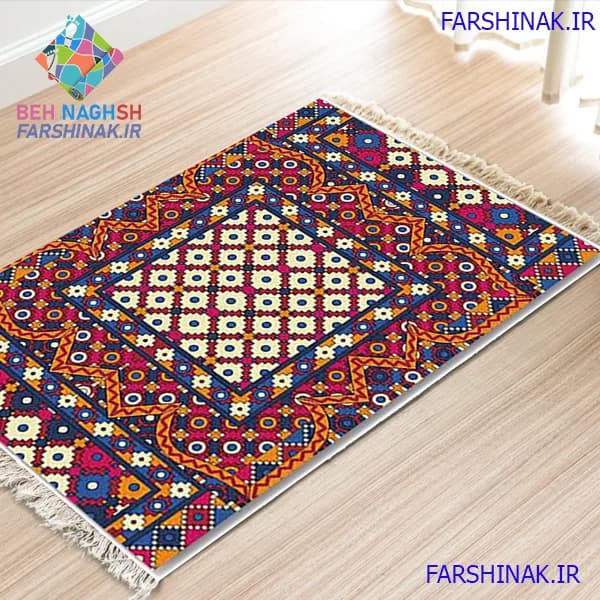 فرشینه پادری کد P131 سری جدید - فرشینه به نقش