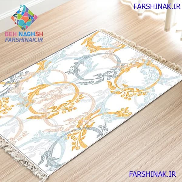 فرشینه پادری کد P127 سری جدید - فرشینه به نقش