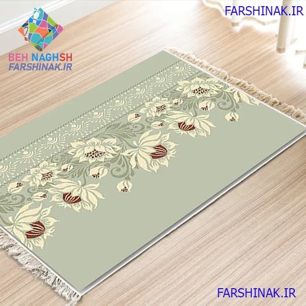 فرشینه پادری کد P134 سری جدید - فرشینه به نقش