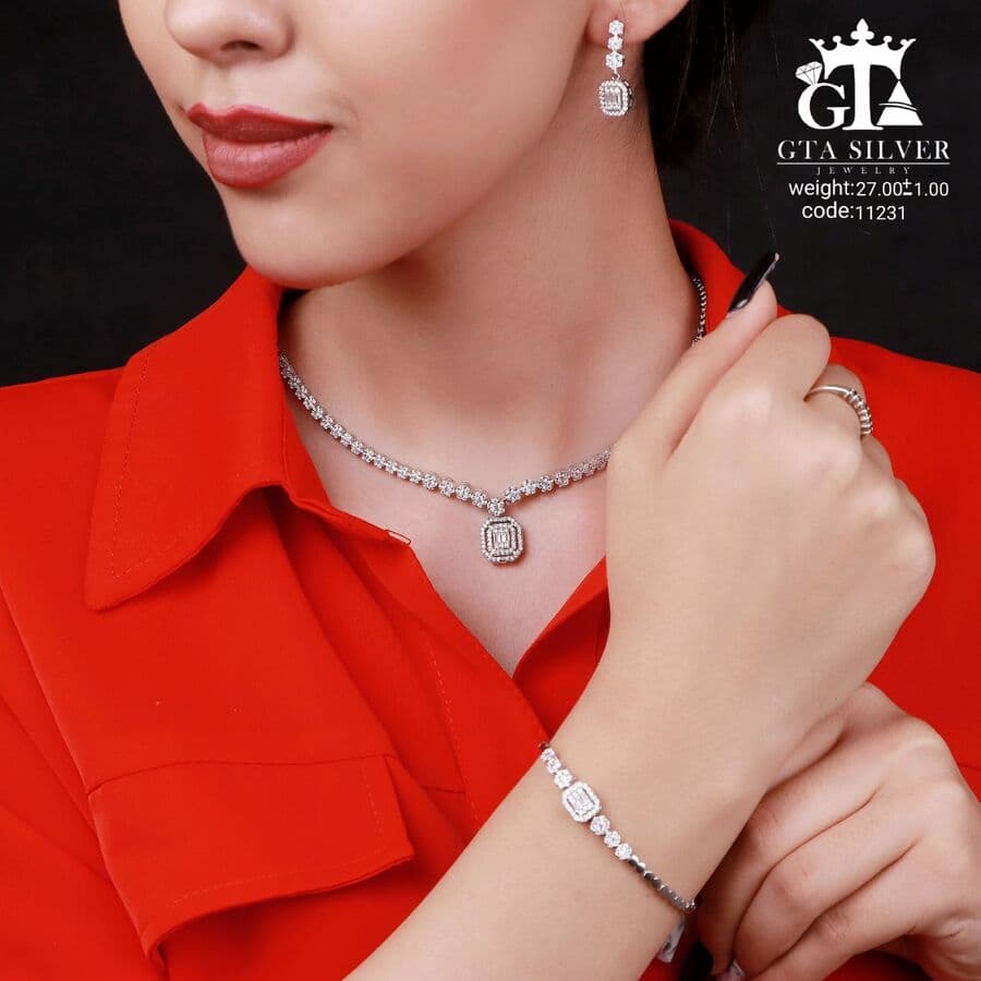 سرویس نقره مارسا طرح امرالدکات کد 11231 — تصویر ۶